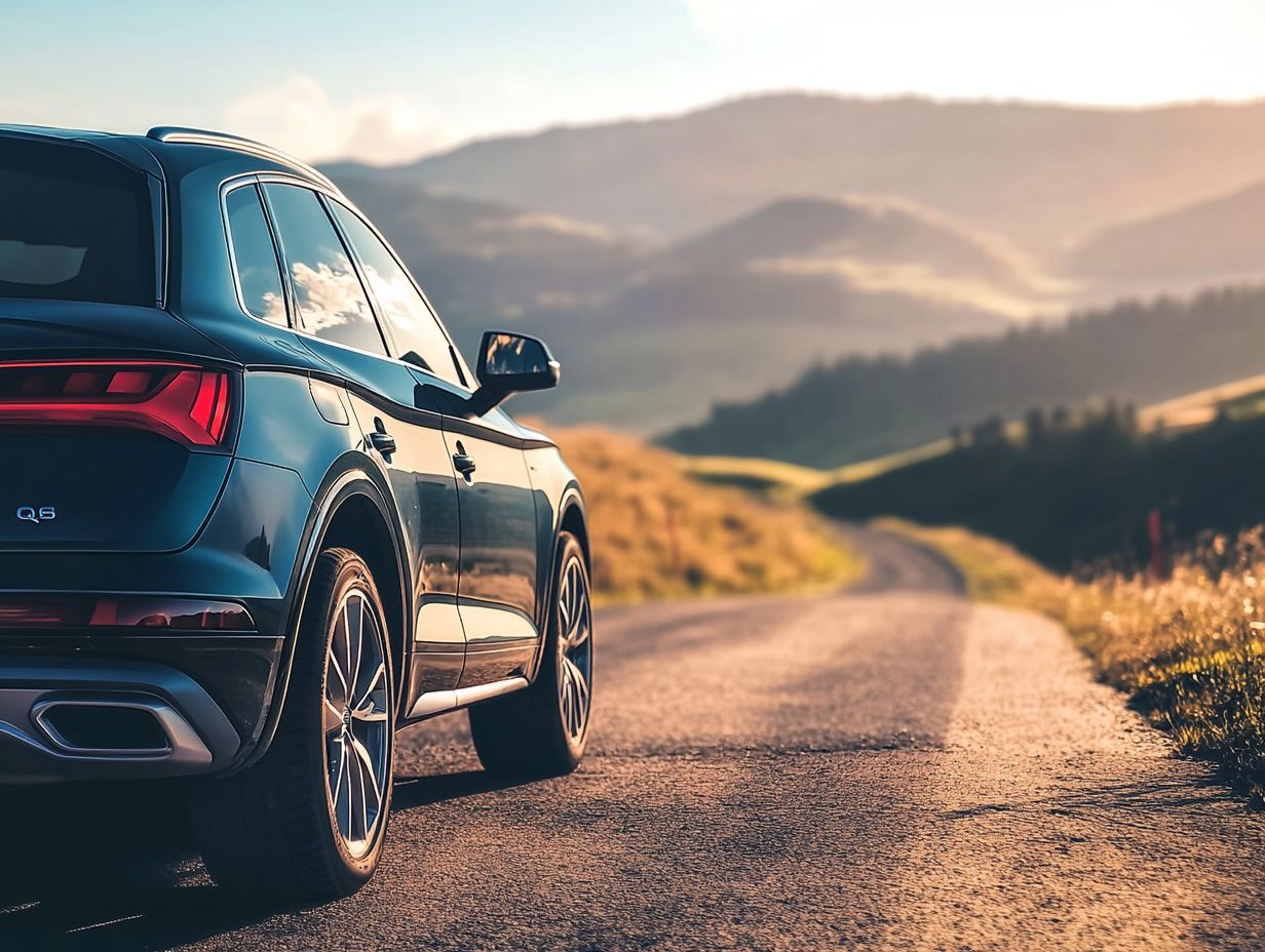 2024 Audi Q5 showcasing Safety and Technology Features