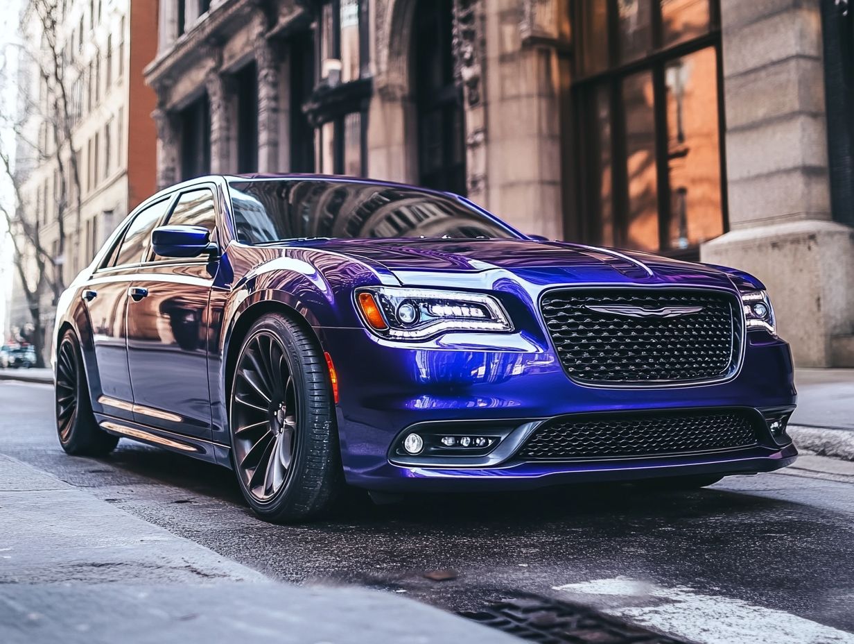 Image of frequently asked questions about the 2024 Chrysler 300