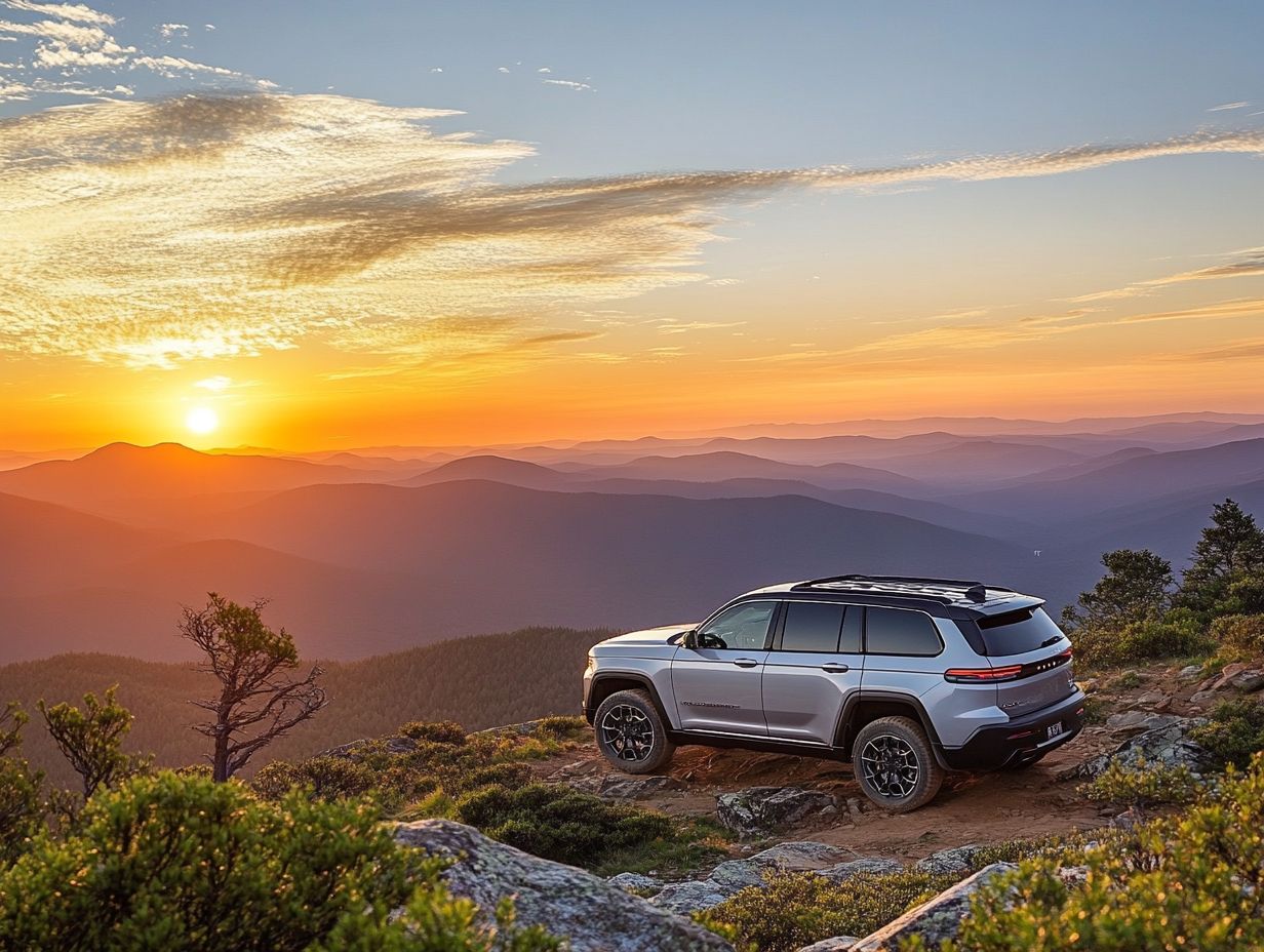 2024 Jeep Grand Cherokee showcasing off-road capabilities