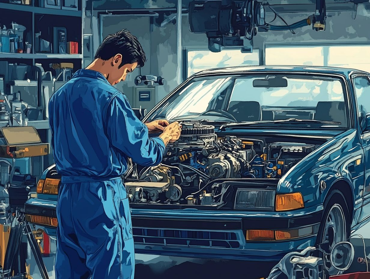 An overview of essential car components for maintenance