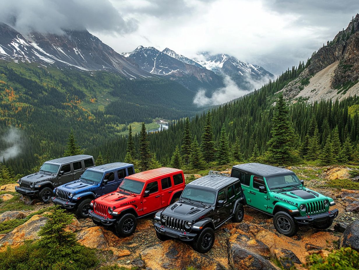 Image showcasing the top 5 SUVs for outdoor adventures