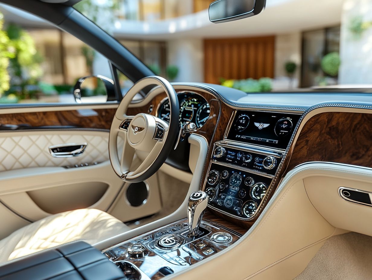 What Are the Latest Technological Features Found in Luxury Cars?