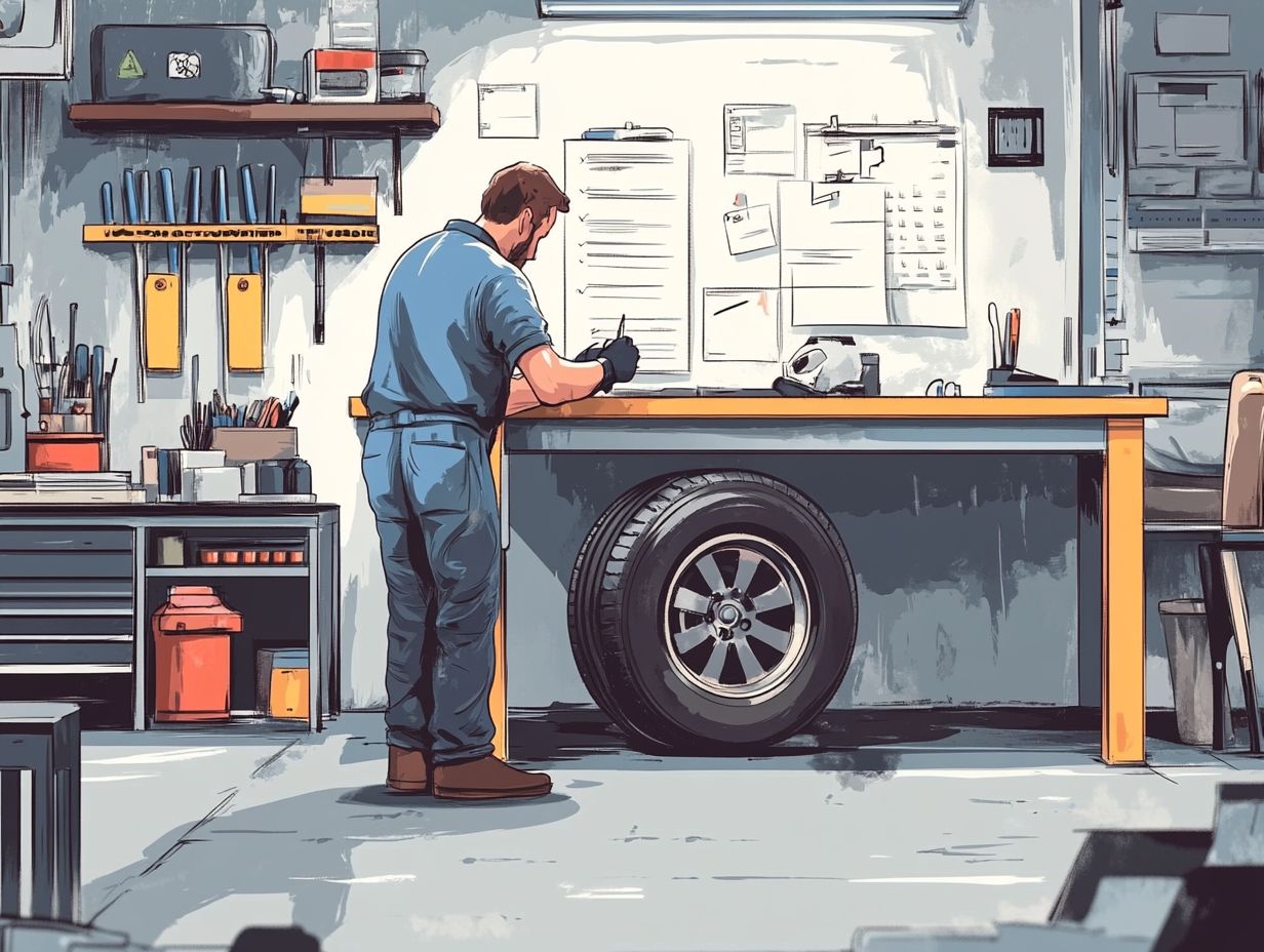 Illustration of essential safety checks for used cars