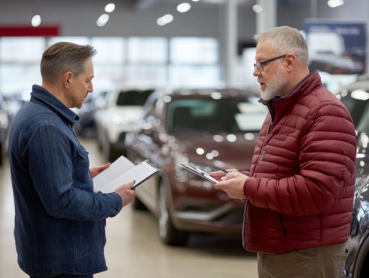 How Can a Car Salesperson Help with the Car Buying Process?