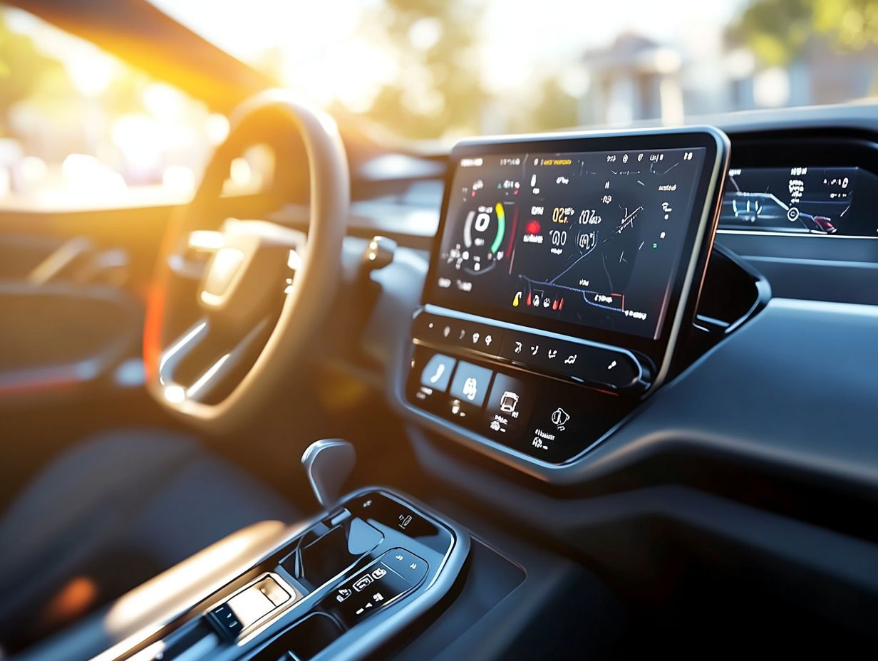 How Do Touchscreen Displays and Infotainment Systems Enhance the Driving Experience?