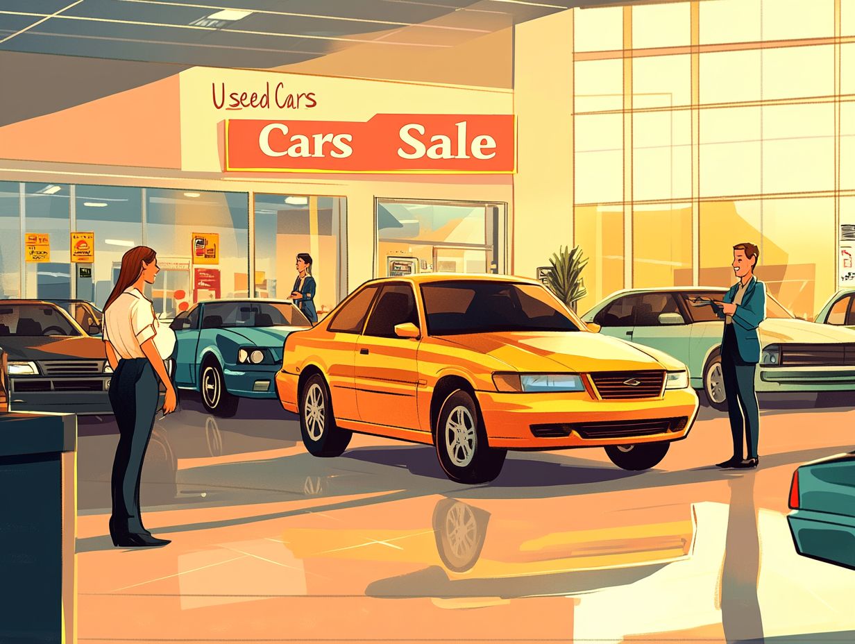 Tips for buying used cars at a dealership