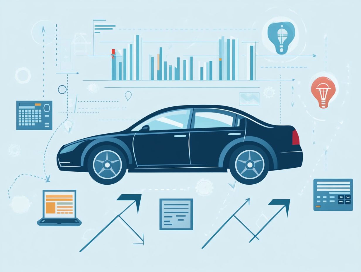 Visual guide on strategies to maximize residual value in car leasing