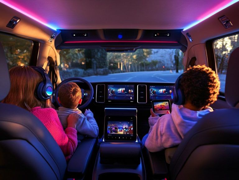 Best Entertainment Features in Family Vehicles