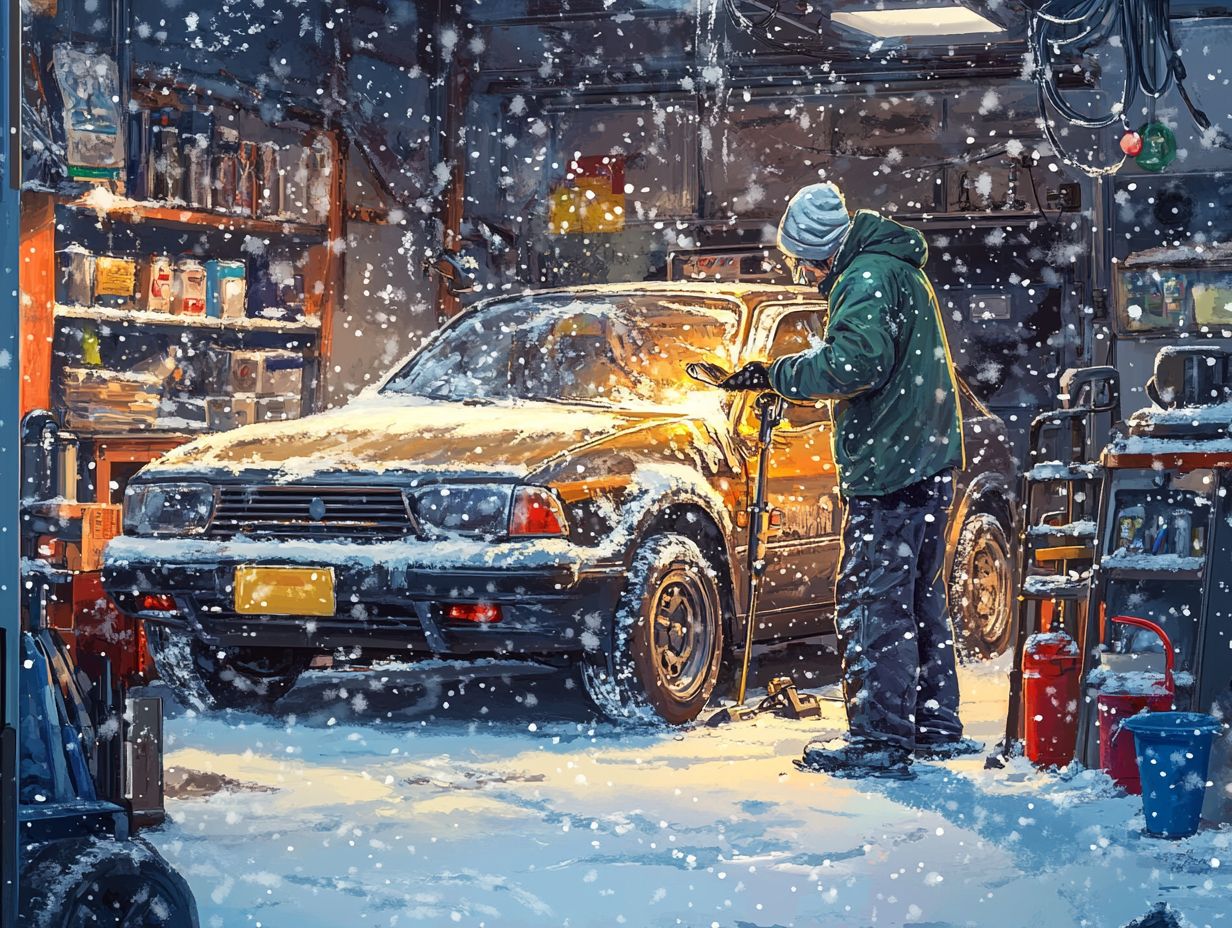 Best practices for car maintenance in winter