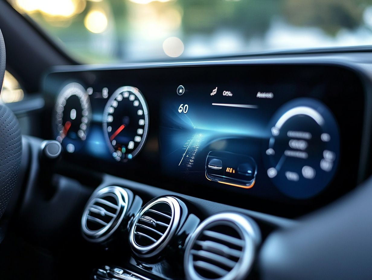 Image illustrating climate control features in vehicles