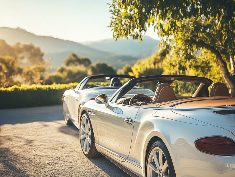 Comparing Comfort Features in Convertibles