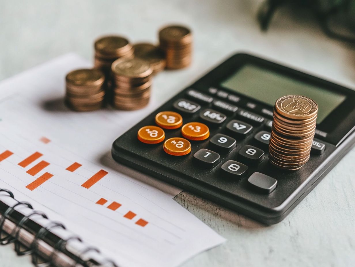 Chart comparing different interest rates