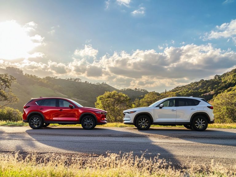 Comparing the 2024 Mazda CX-5 and Toyota RAV4