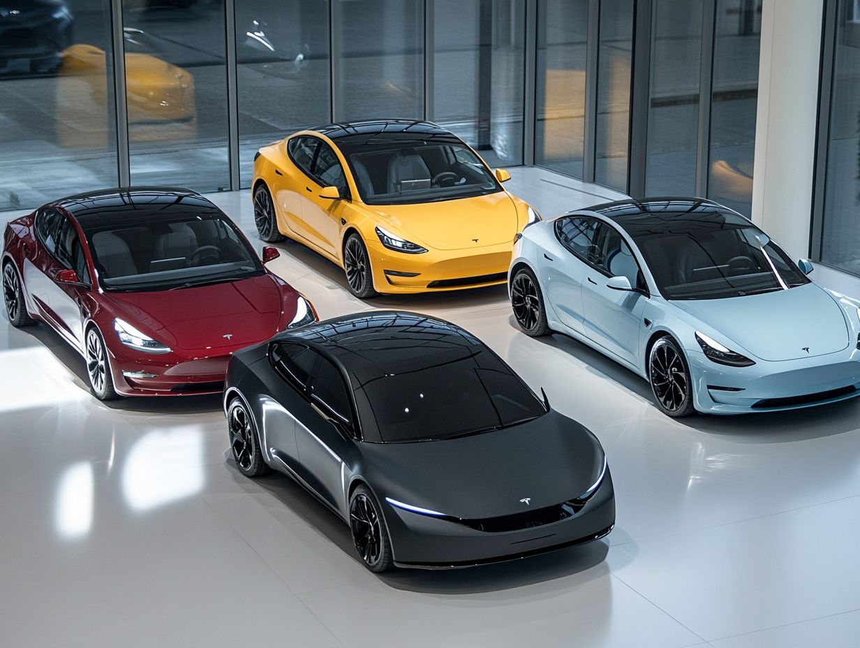 Image comparing electric cars under $40,000