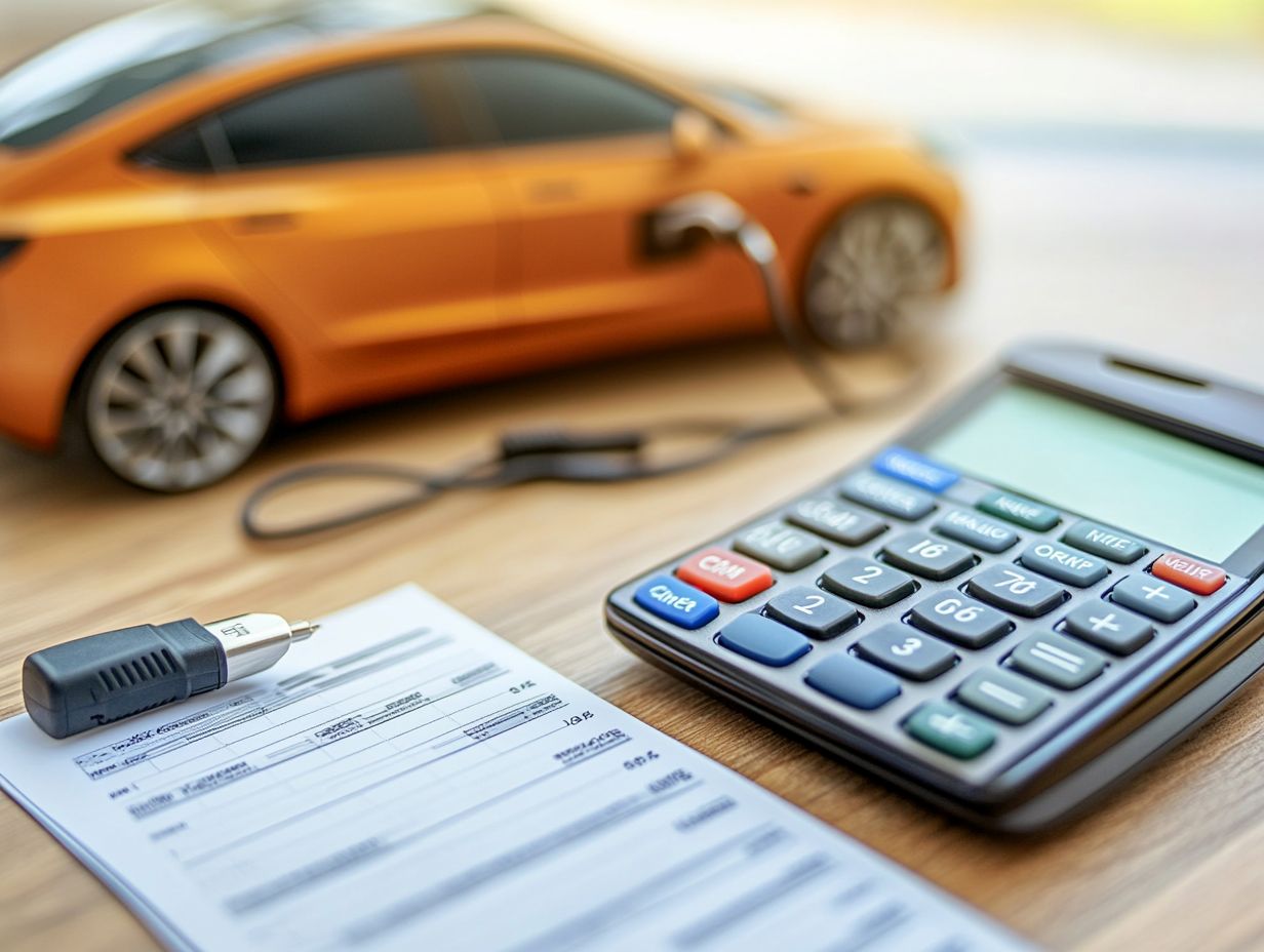 What is the purpose of the Electric Car Costs: A Price Comparison Guide?