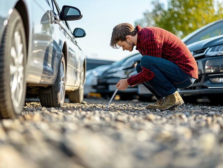 How to Check a Used Car’s Tires