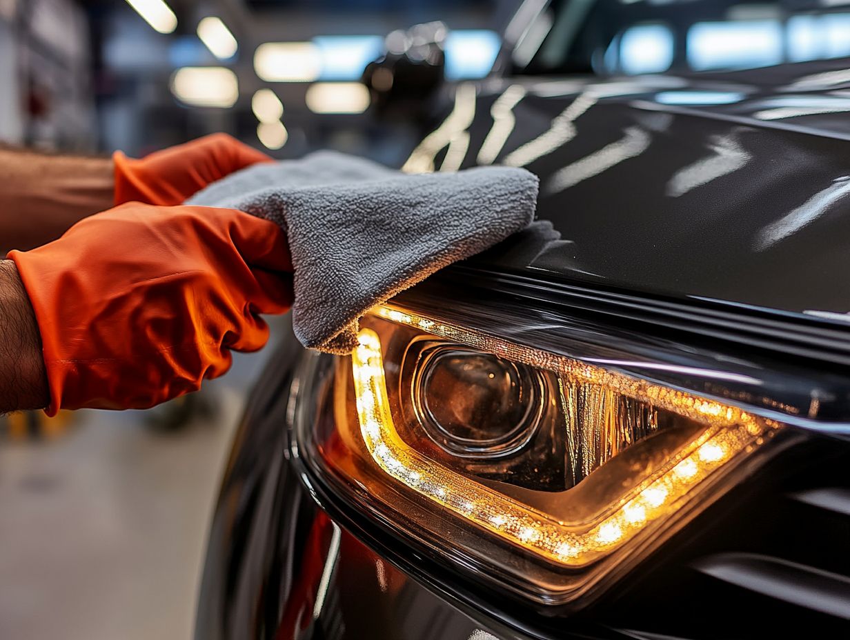 Steps to Gather Headlight Cleaning Supplies