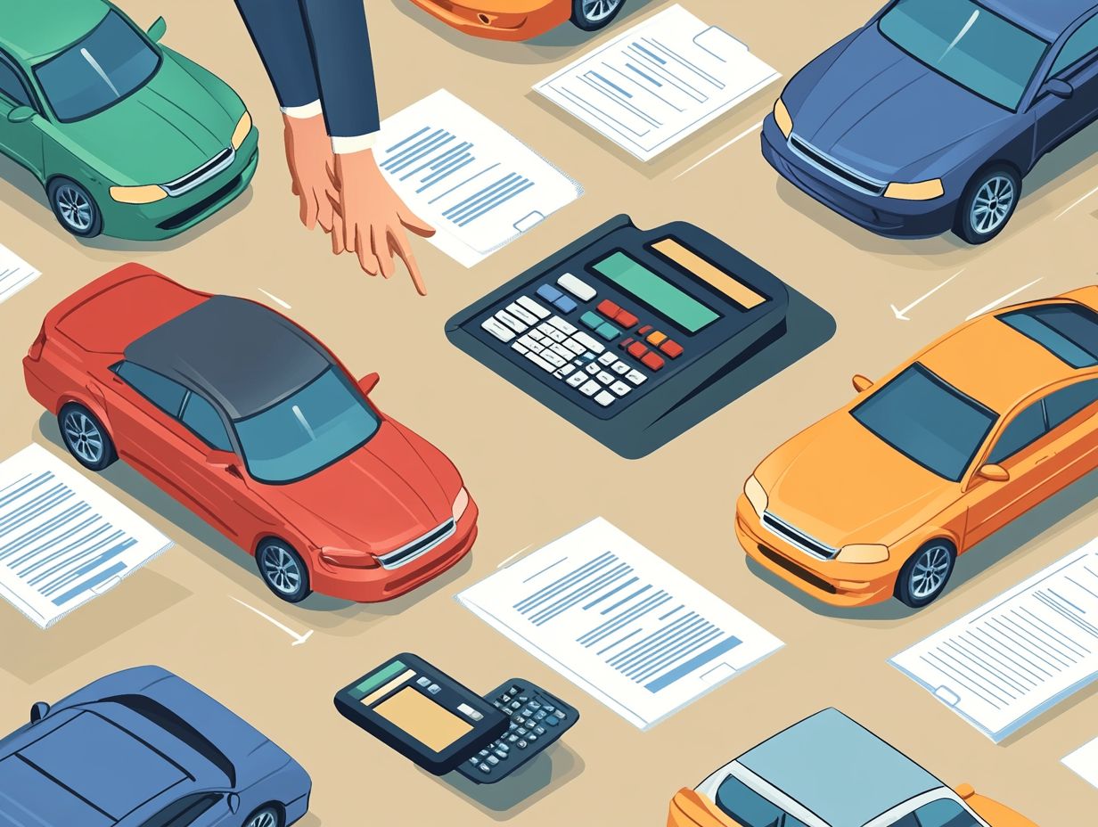 Car trade-in negotiation process