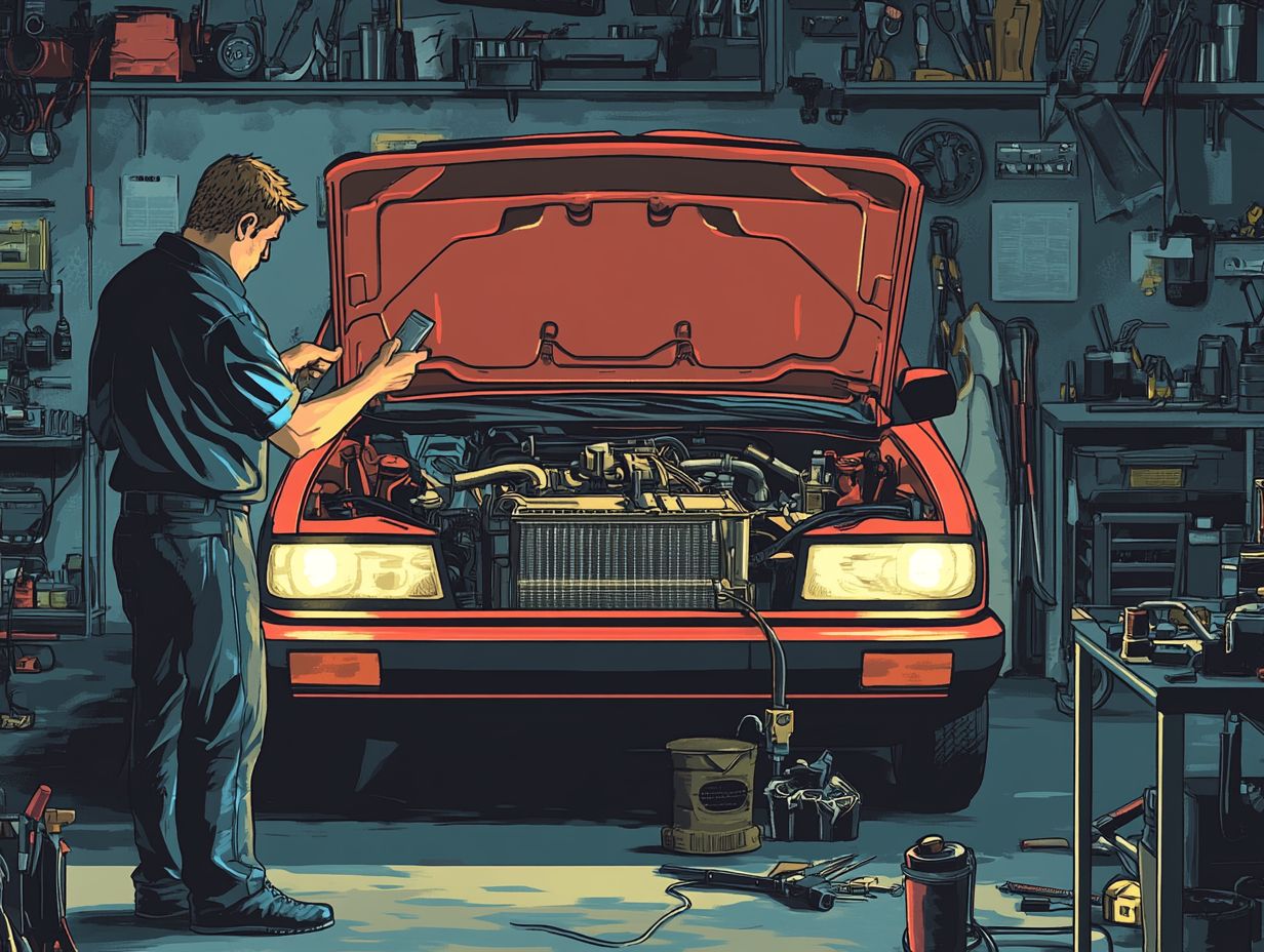 Image depicting the maintenance of your car's cooling system