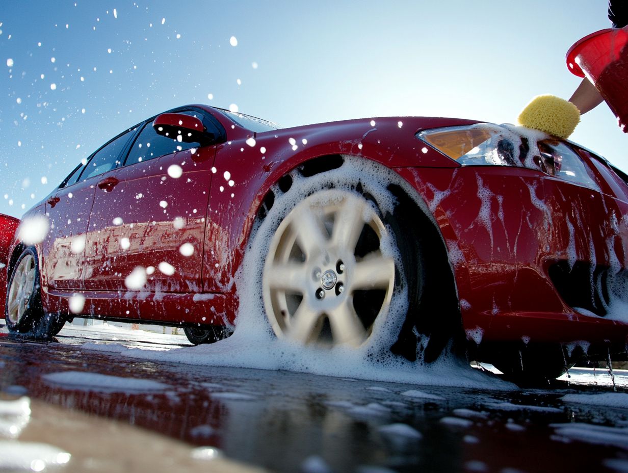 Image depicting essential tips for maintaining your car's exterior finish.