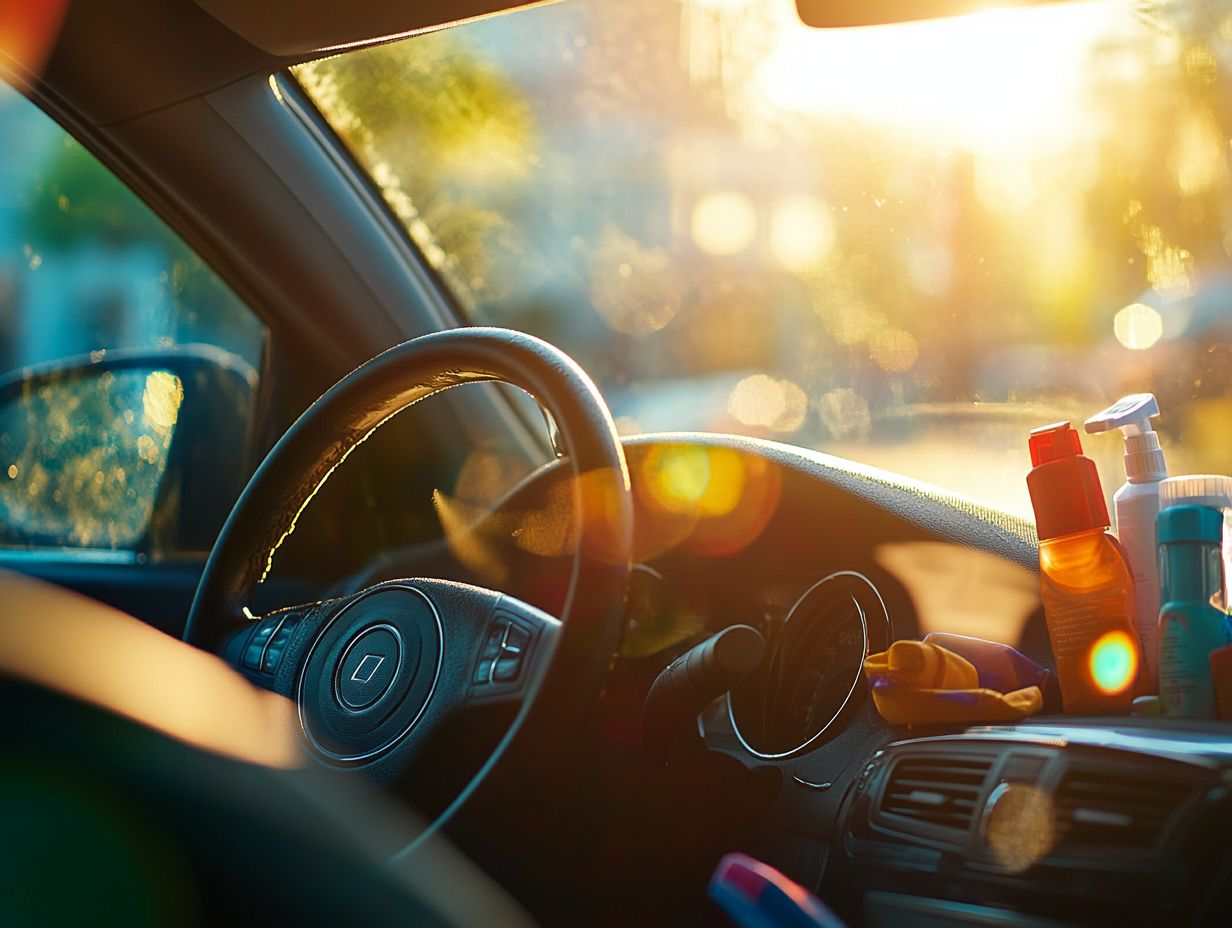 Key Takeaways: Essential tips for maintaining your car's interior