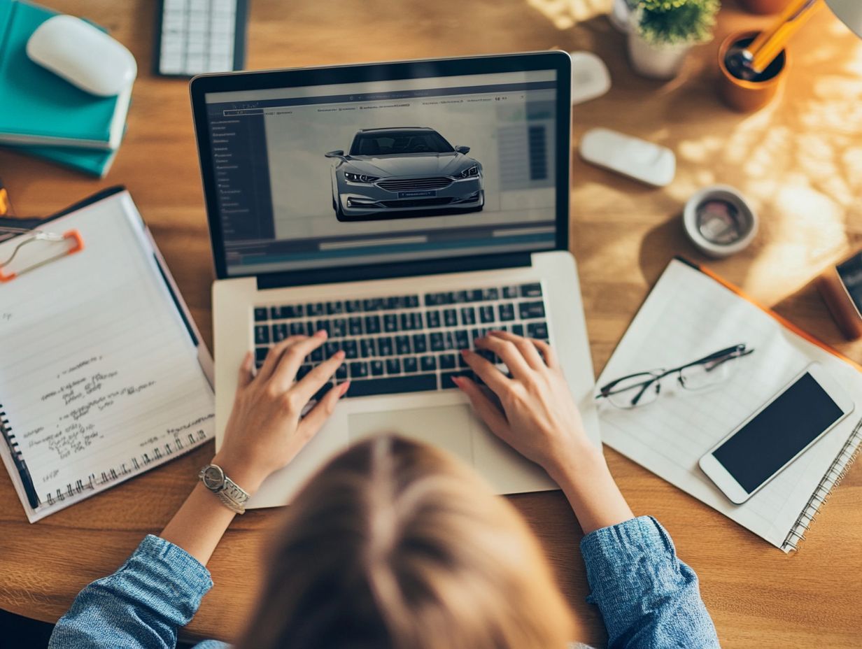 What are the benefits of researching new cars online?