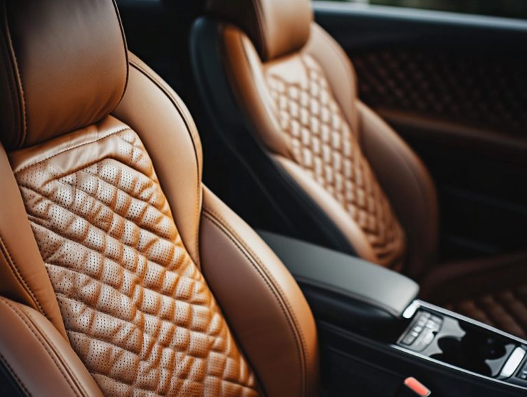 Interior Features: Leather vs. Cloth Seats