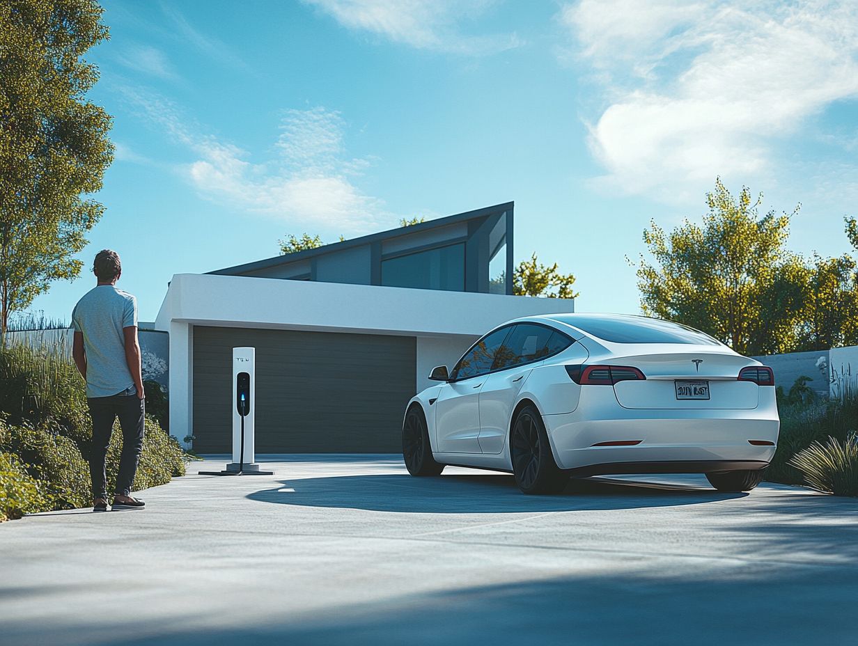 A family enjoying a road trip in an electric vehicle