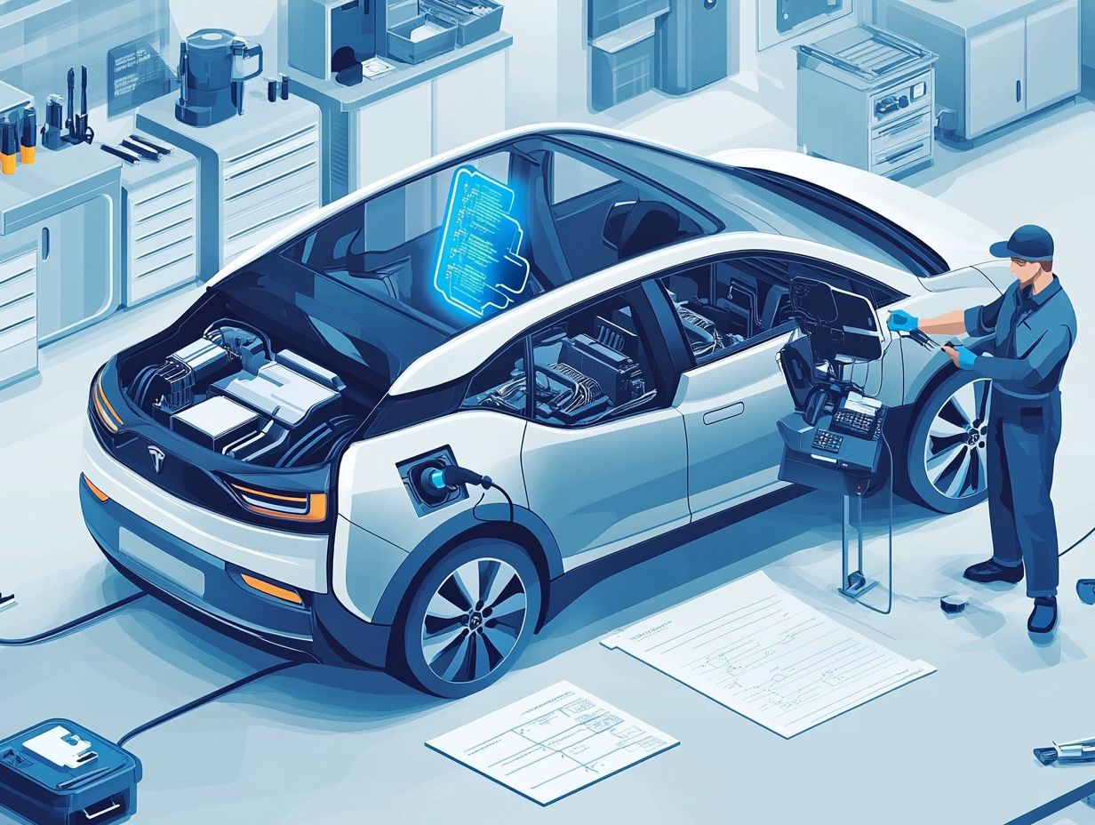 How often should I replace the battery in my electric car?