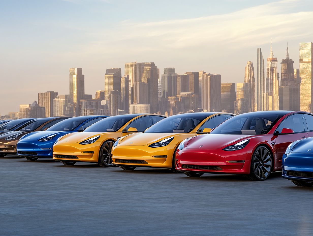 Comparison of Luxury Electric Vehicles Prices and Features