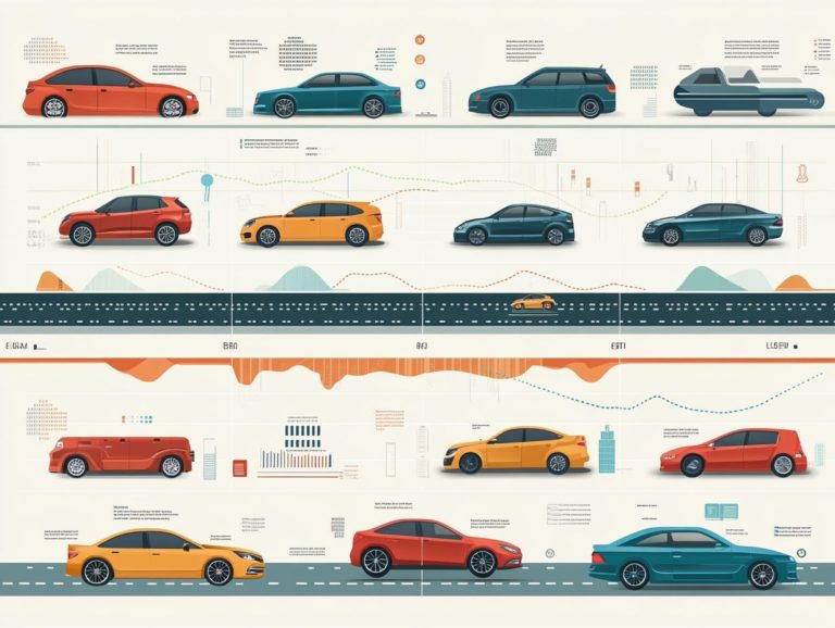 Price Comparison of Bestselling Cars by Segment