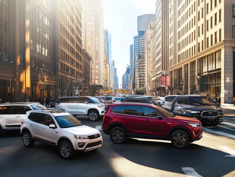 Price Comparisons: SUVs for City Driving