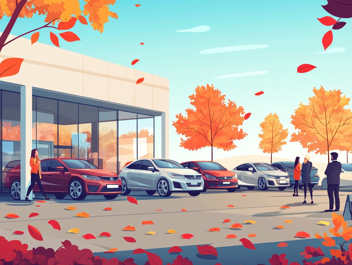 Best months to buy used cars.