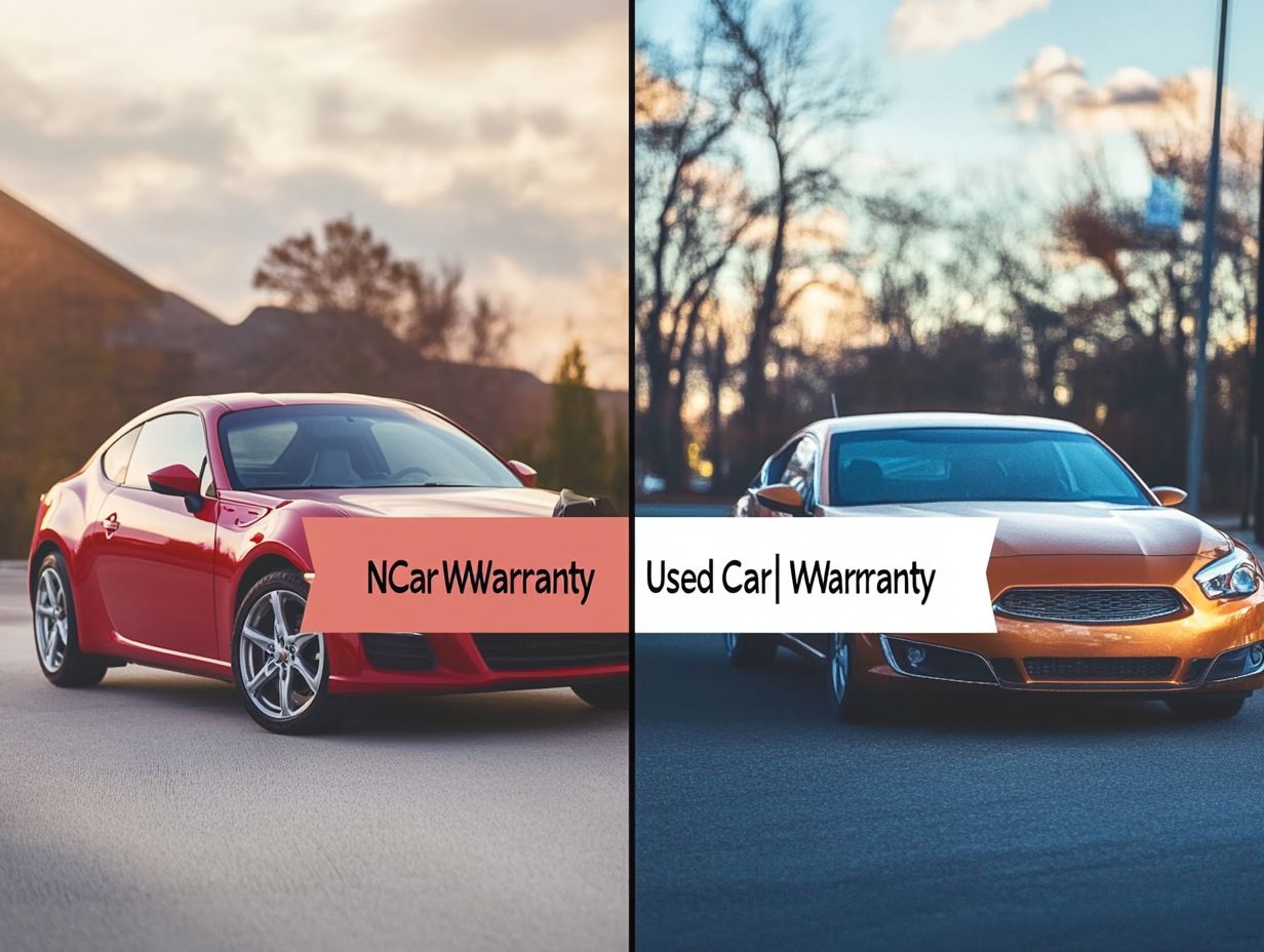 Comparison of new and used car warranty coverage