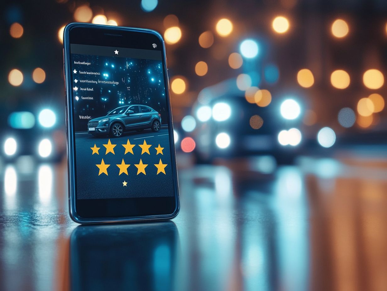 Infographic on the Impact of User Reviews on Car Manufacturers