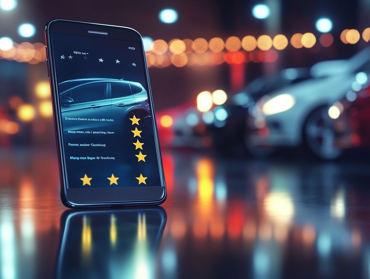 What is the importance of user reviews for car manufacturers?