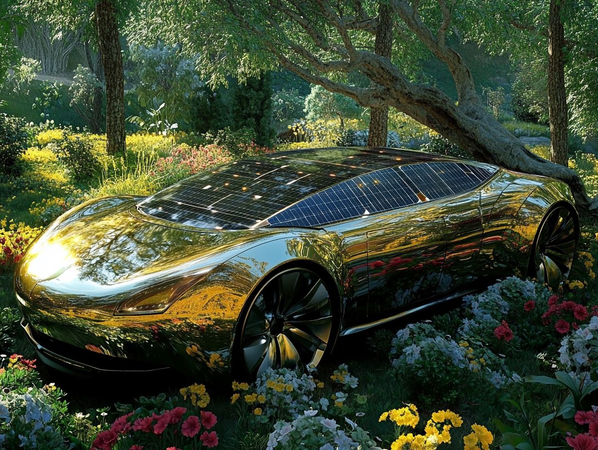 Image of leading eco-friendly luxury car brands