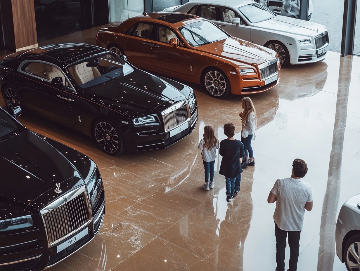 An overview of frequently asked questions regarding luxury cars for families