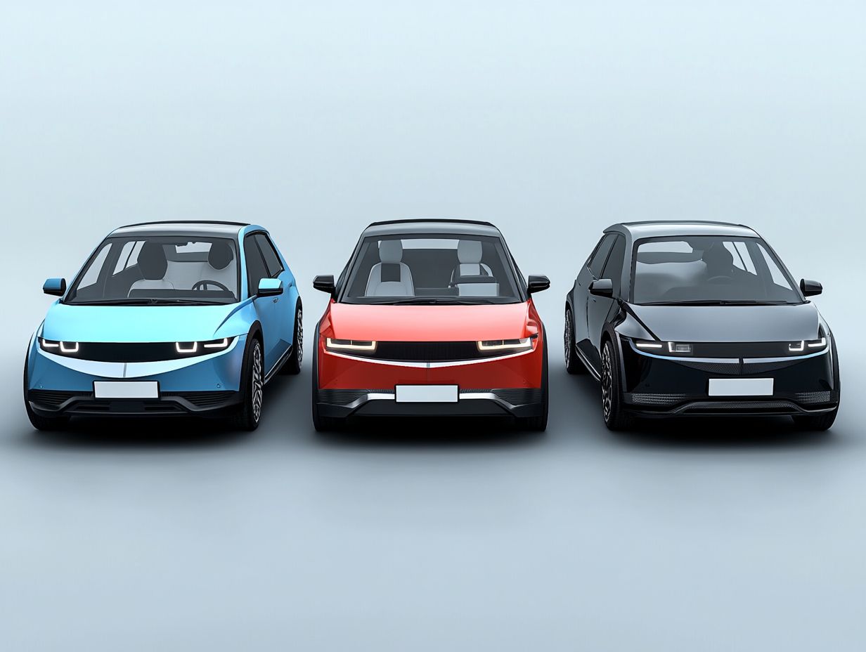 Comparison of Top 5 Electric Cars