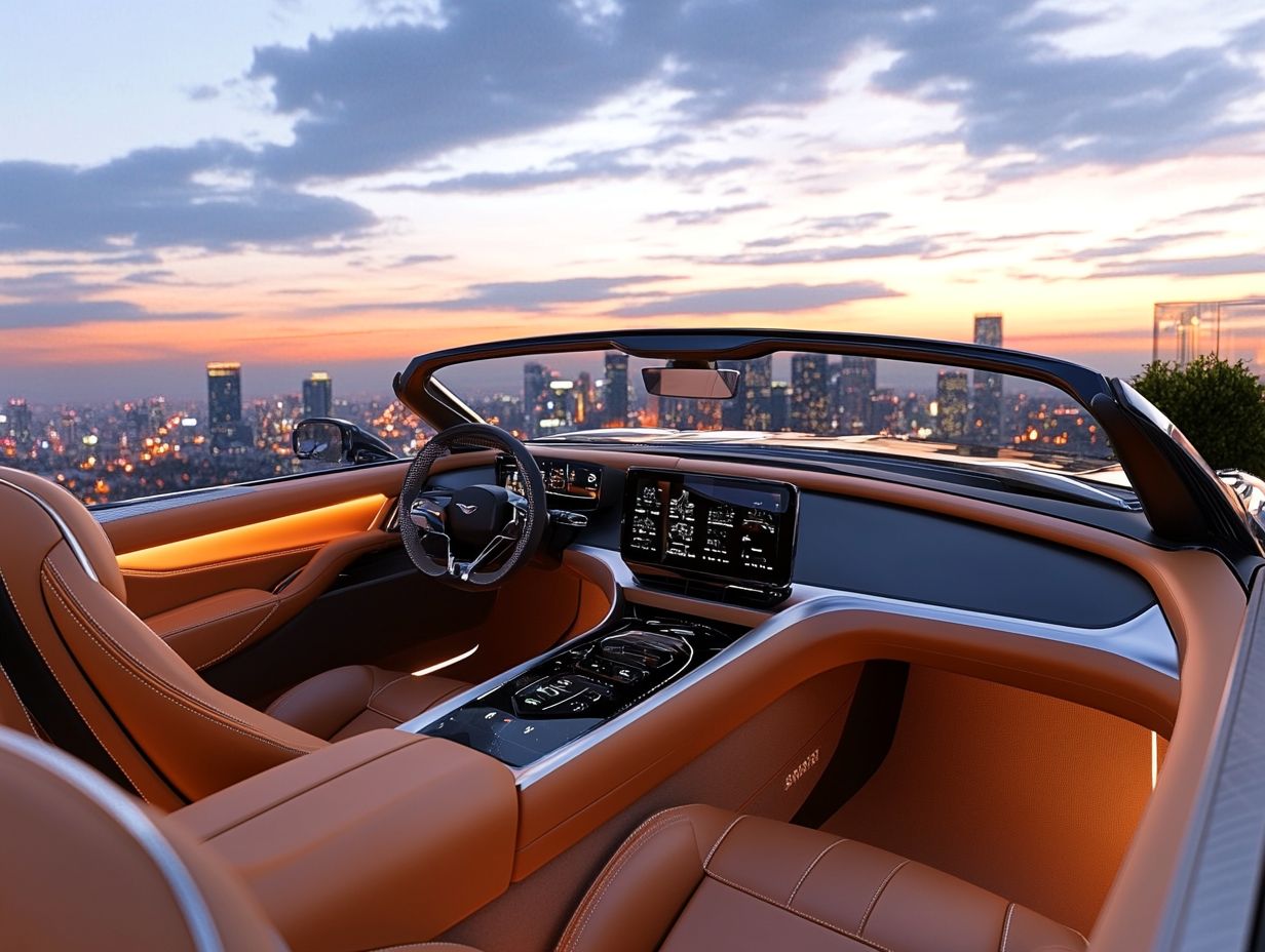 Top luxury features in the 2024 convertibles