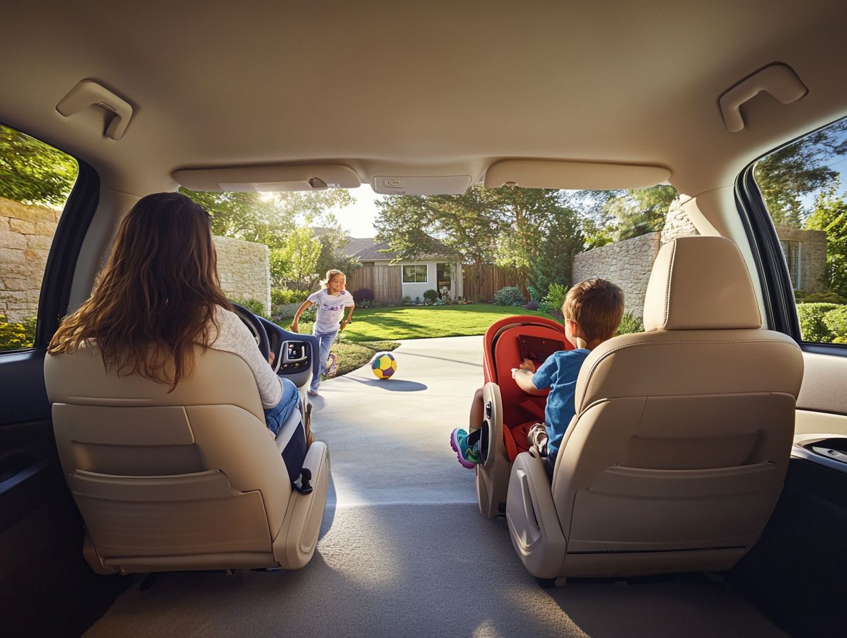 How does user feedback impact the ranking of cars for families with kids?