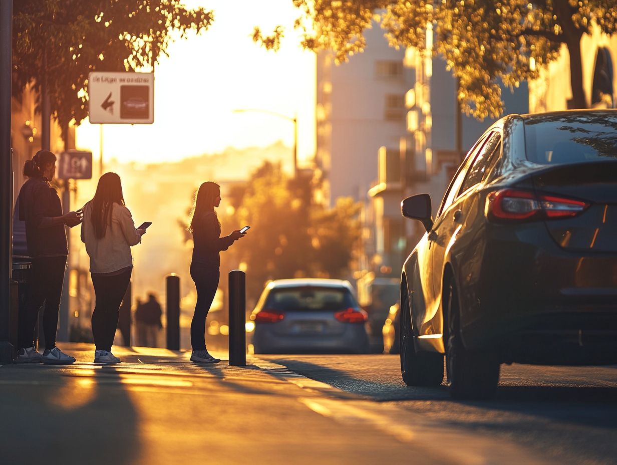 Illustration of key factors users consider in car safety ratings.