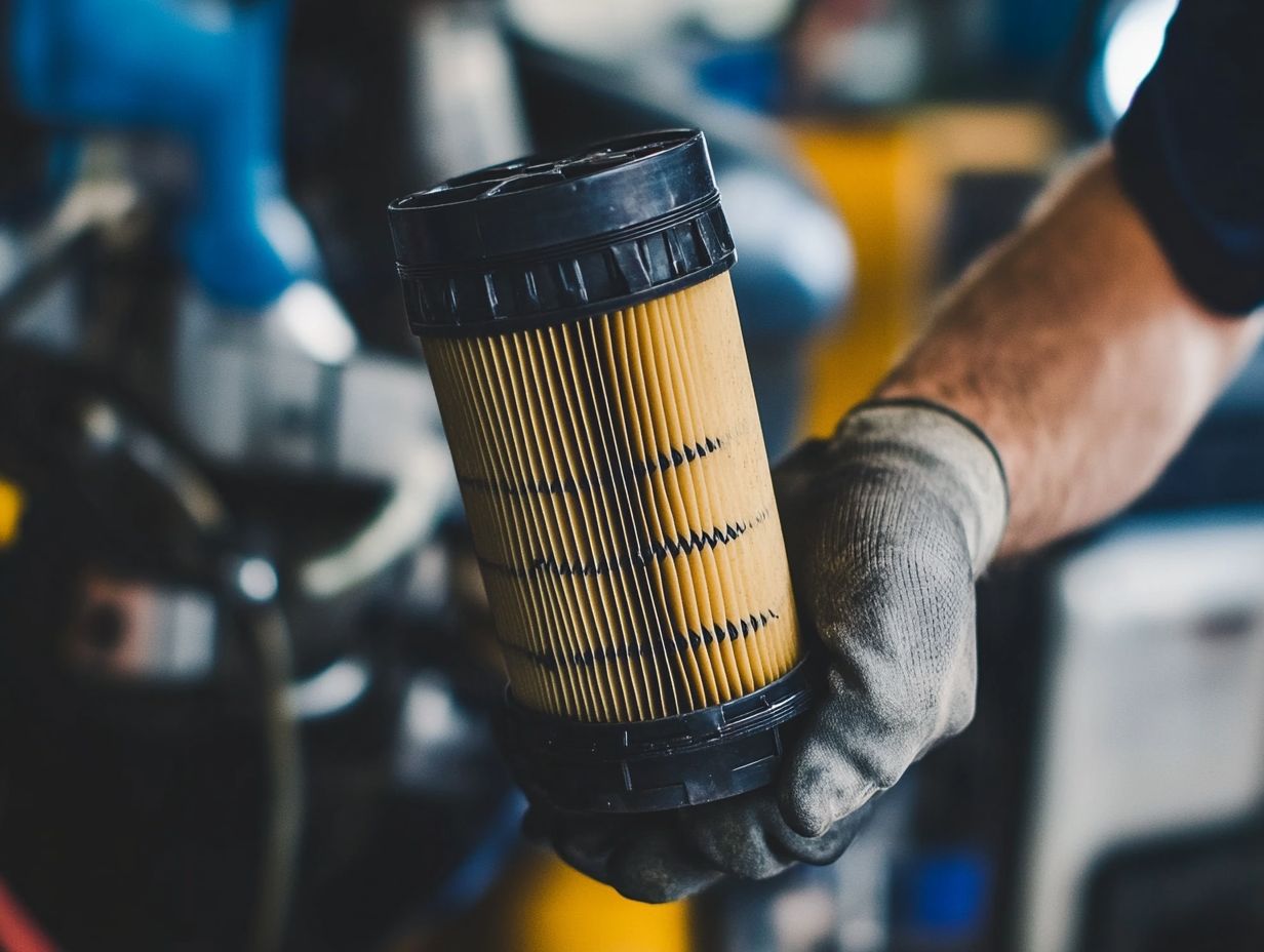 In-Line Fuel Filters in a Vehicle