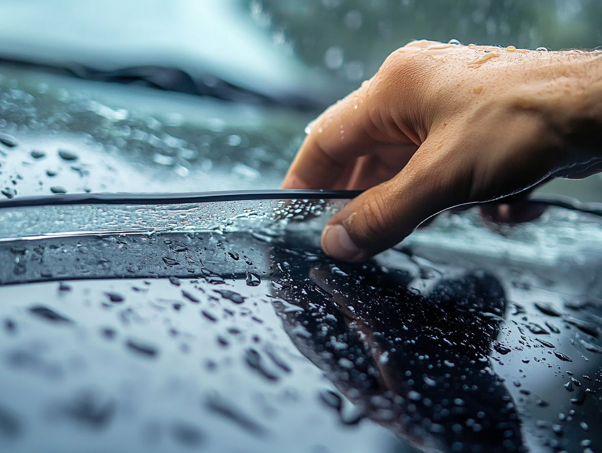 Signs that indicate when wipers need to be replaced